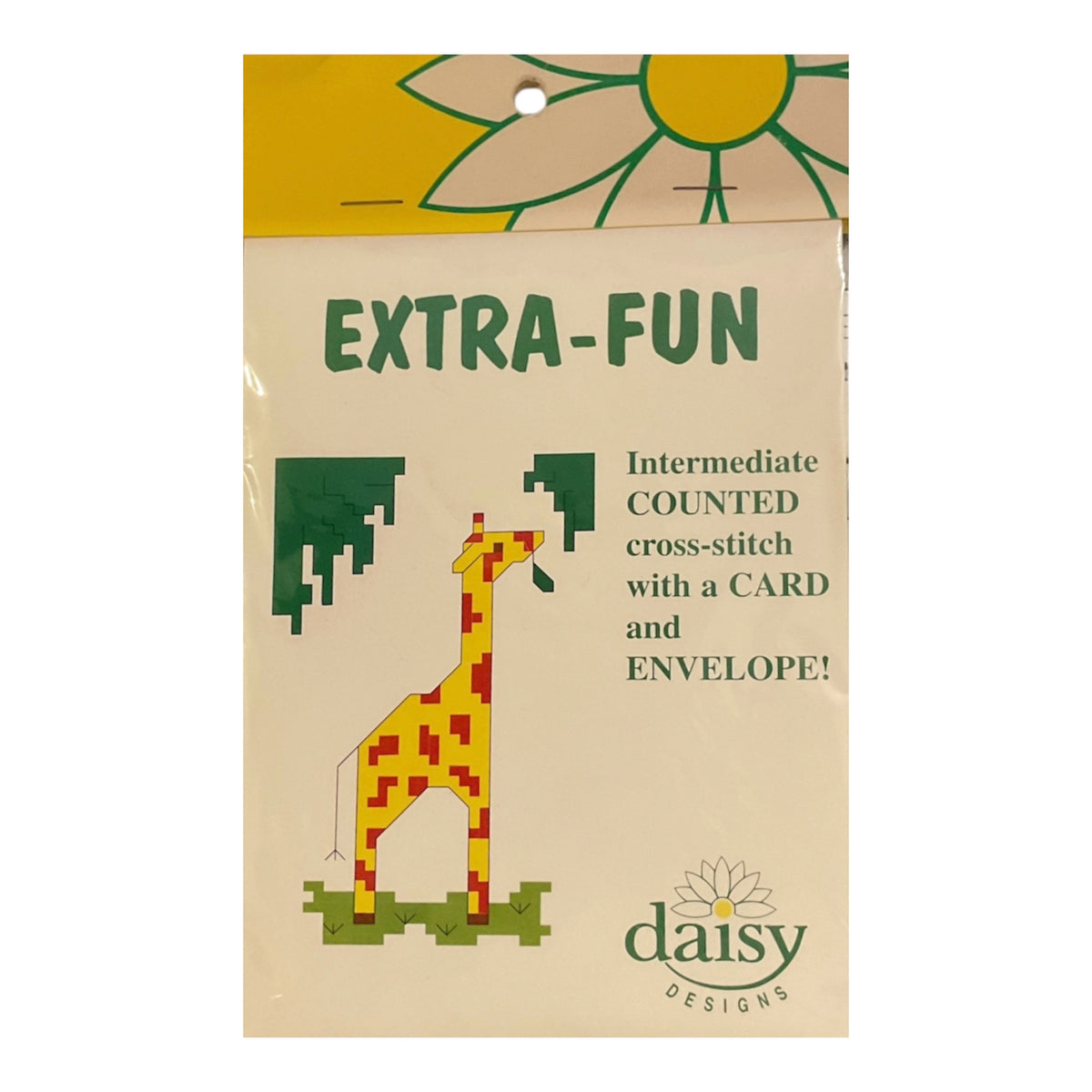 Daisy Designs Extra-Fun Giraffe Counted Cross Stitch Card Kit