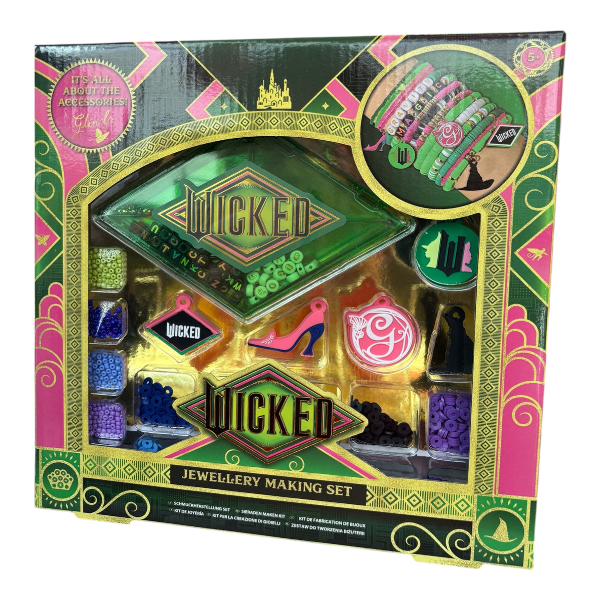 Wicked Glinda Jewellery Making Set - Age 5+