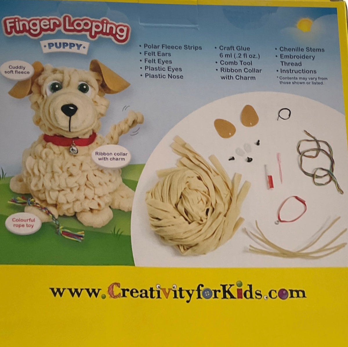 Creativity for Kids Finger Looping Craft Kit - Choice of Design