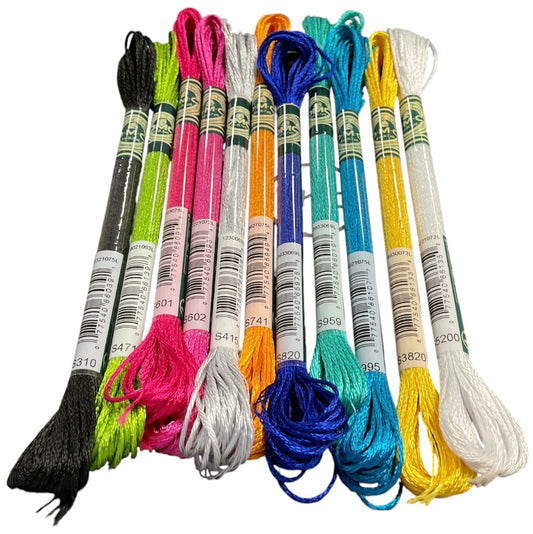 DMC Satin Embroidery Thread -8m