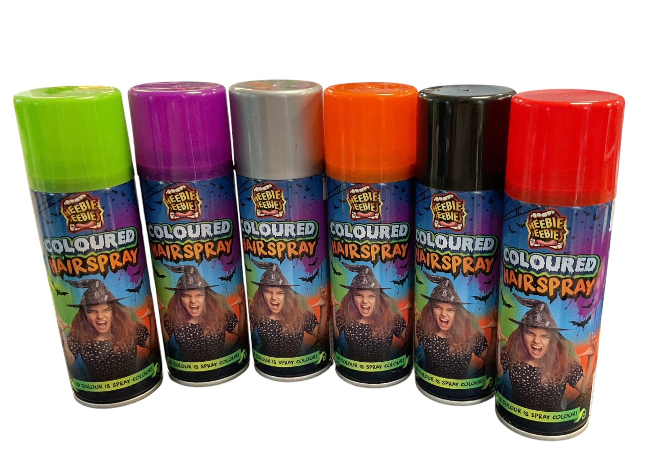 Heebie Jeebies Coloured Hairspray – Temporary Hair Colour