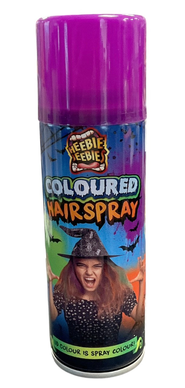 Heebie Jeebies Coloured Hairspray – Temporary Hair Colour