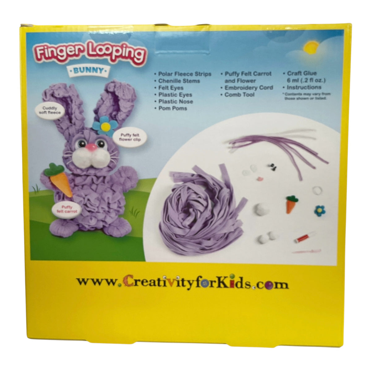Creativity for Kids Finger Looping Craft Kit - Choice of Design