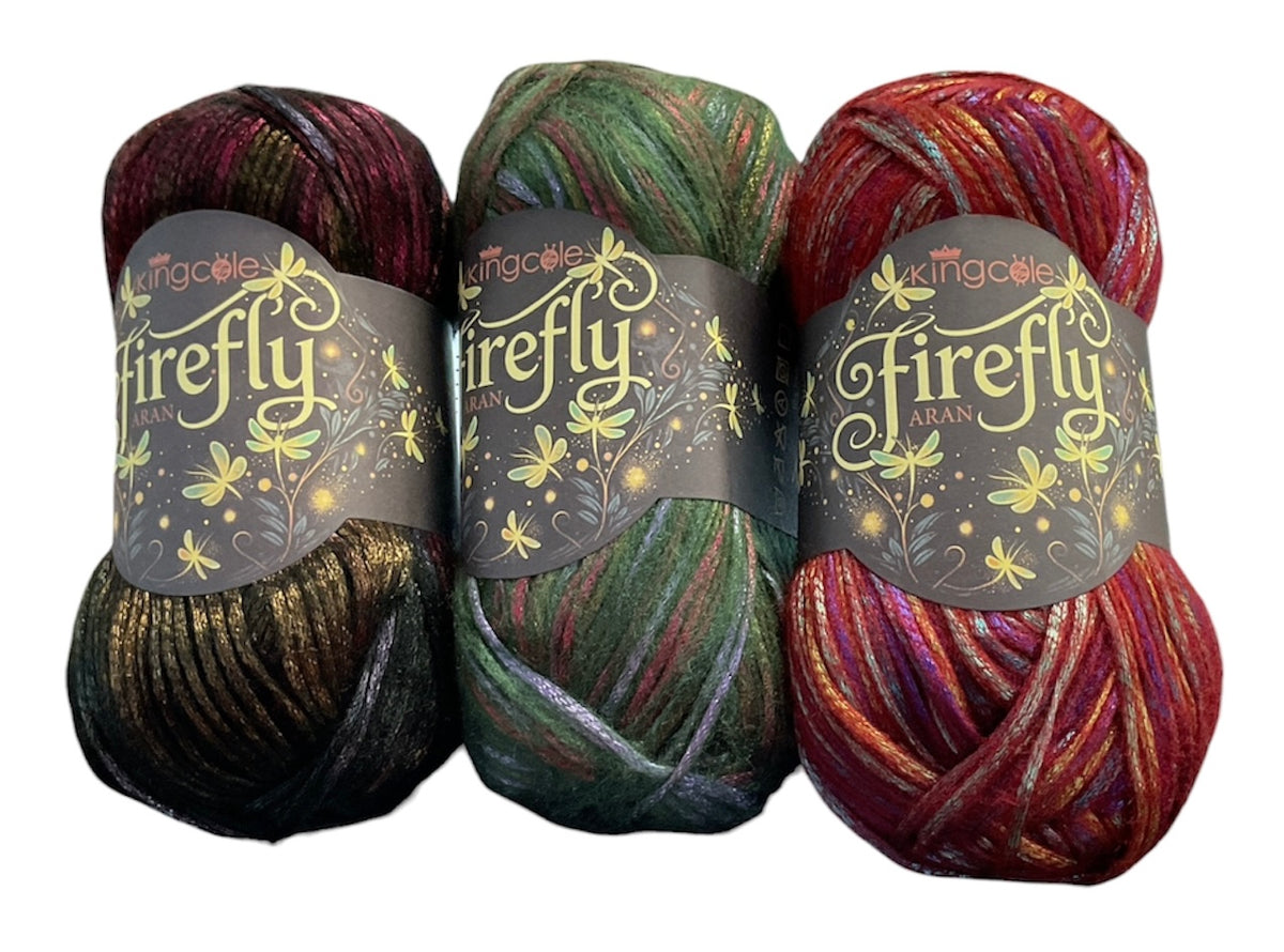 King Cole Firefly Aran 100g